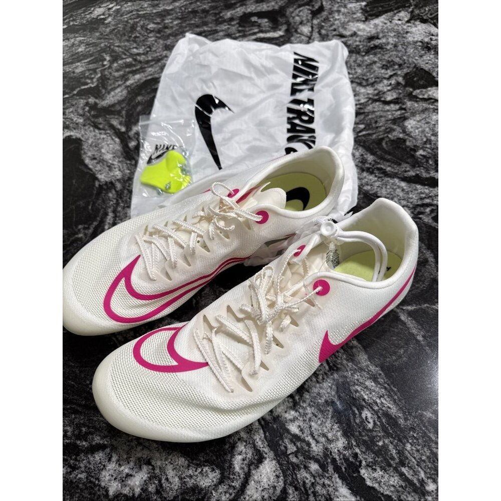 Nike Zoom Ja Fly 4 Track & Field Sprint Spikes Sail Pink DR2741-100 Mens Sz 13